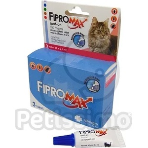 FIPROMAX Spot-On за котки A. U. V. 3 бр
