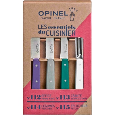 Opinel Set nožů Les Essentiels Art Deco 4 ks