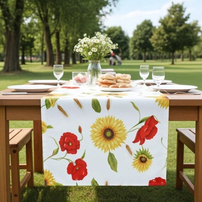 Mondo Behúň Slnečnice a divé maky 50x150cm