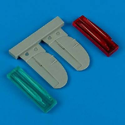 HASEGAWASpitfire Mk.IX position lights & rudder 1:72