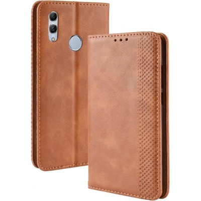 Pouzdro JustKing flipové vintage Honor 10 Lite / Huawei P Smart 2019 - hnědé