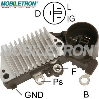 Regulátor alternátoru Denso 126000-0410 / 100211-9720