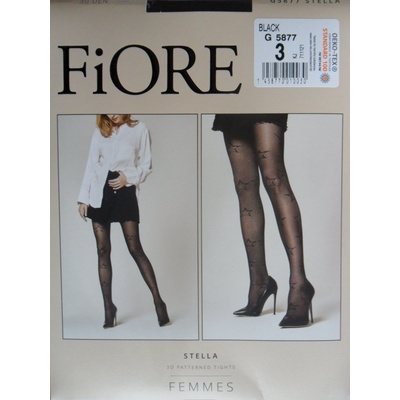 Fiore 30 DEN STELLA černá
