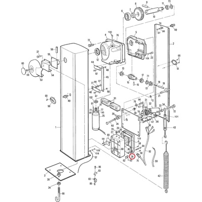 TRA-L.1025 transformátor 22/230 V/110 VA, WA20 pre WIL
