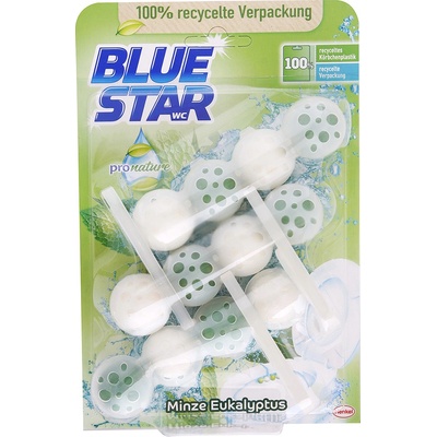 Blue Star ProNature WC blok Mäta & Eukalyptus 3 x 50 g