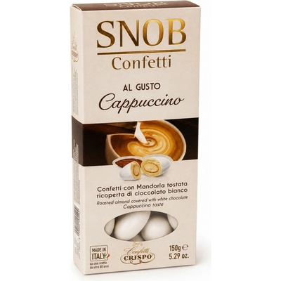 Confetti Snob Macroons dražé mandľa cappuccino Crispo 150 g