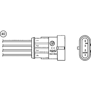 Lambda sonda NGK OZA659-EE57