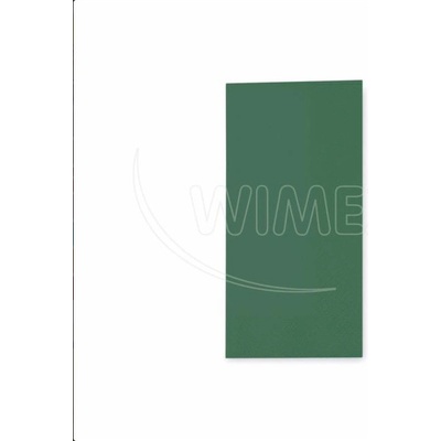 Wimex Obrúsok 1/8 skladanie 3vrstvý tmavozelený 250 ks 33x33cm