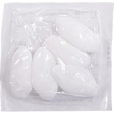 LINON S tampon sterilní stáčený 20/19cm 5 ks