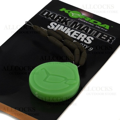 Korda Sinkers Tungsten Large Green
