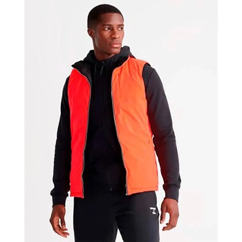 SUPERDRY Потник Superdry Training Reversible vest - Orange (Black / Pink)