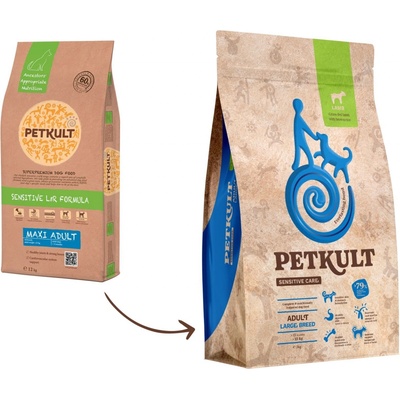 Petkult Dog Maxi Adult Lamb & rice 2 x 12 kg