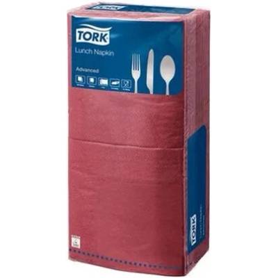 Tork Advanced servítky 2-V 33x33 Bordeaux TORK/477213PAK 250ks