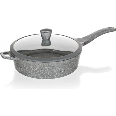 Banquet 40050728 GRANITE panvicu hlboká s nepriľnavým povrchom 28 cm pokrievka