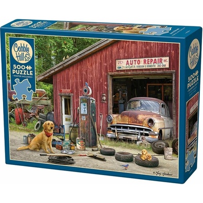 COBBLE HILL Autoopravna 500 dílků – Zboží Mobilmania