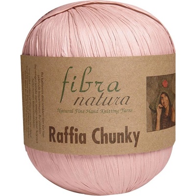 Fibra Natura Raffia Chunky 114-04 starorůžová