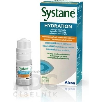 Alcon Systane Hydration očné kvapky bez konzervantov 10 ml