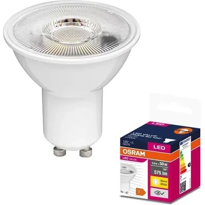 OSRAM Led ЛАМПА value plast par16 80 120° 6, 9w 827 gu10 ledvance (ledvance 4058075198852)