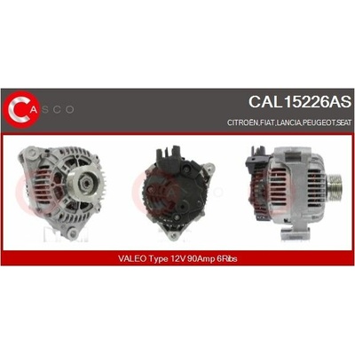 ALTERNATOR 12V 90A CAL15226AS