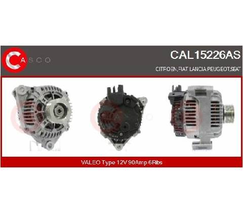 Alternátor CASCO CAL15226AS