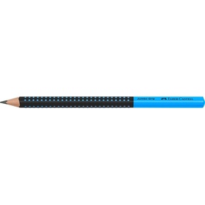 Faber-Castell Grip Jumbo триъгълен двуцветен черен/син графитен молив HB FC511910 (FC511910)