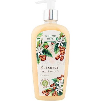 Bohemia Gifts & Cosmetics tekuté mýdlo s kofeinem 300 ml