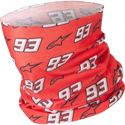 Nákrčník ALPINESTARS MM93 edícia Marc Marquez čierna červená biela
