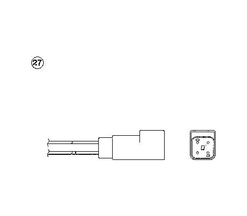 Lambda sonda NGK OZA89-D2