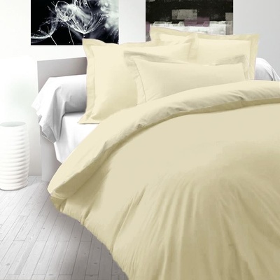 Kvalitex satén obliečky Luxury Collection 200x200 2x70x90 smotanové