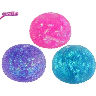 Mikro trading Glamour Míček krystalický strečový sugar 10 cm