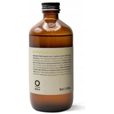 OWAY Purifying Hair Bath šampon proti lupům na suché lupy 240 ml