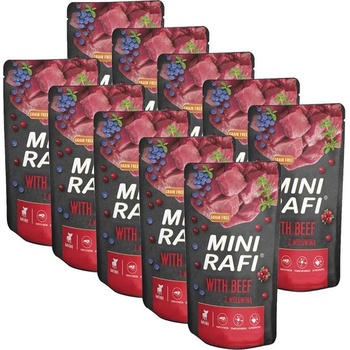 Rafi Adult Mini GF with Beef 10 x 150 g