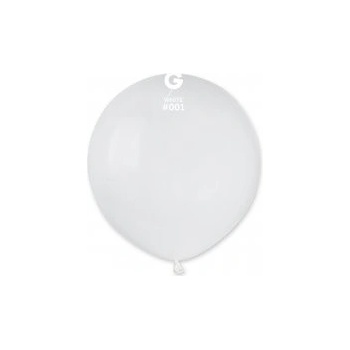 Gemar #001 Balónek 48 cm 19 bílý