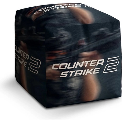 Sablio Taburet Cube Counter Strike 2 Voják 2 - 60x60x60 cm