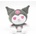 EPEE Hello Kitty Kuromi - grey plush 20cm