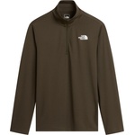 The North Face Мъжка спортна тениска The North Face 24/7 1/4 Zip Tee Sport shirt - New Taupe Green - размер XL (216-6668-0415)