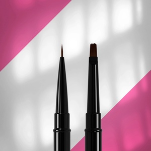 STALEKS Двустранна четка Staleks за гел и рисуване (NBE-01/04)