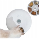 PetWant F6 so 6 priehradkami Inteligentný dávkovač krmiva