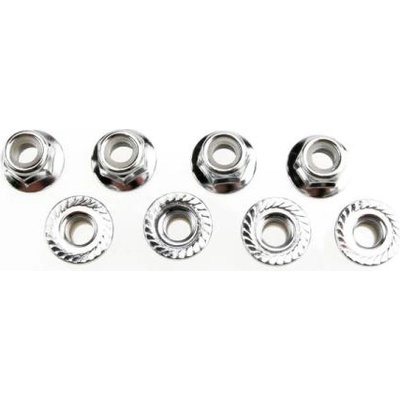 Traxxas самозаключваща се гайка M5 с назъбена яка (8)