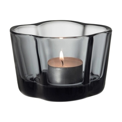 Svícen Alvar Aalto Grey 6 cm Iittala