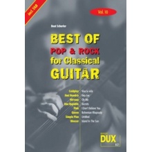 Best of Pop & Rock for Classical Guitar. Vol.10