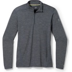 Smartwool Мъжко мериносово термобельо Smartwool Classic All-Season Merino Base Layer 1/4 Zip Boxed Merino base layer - Iron Heather - размер XXL (015-1631-0215)