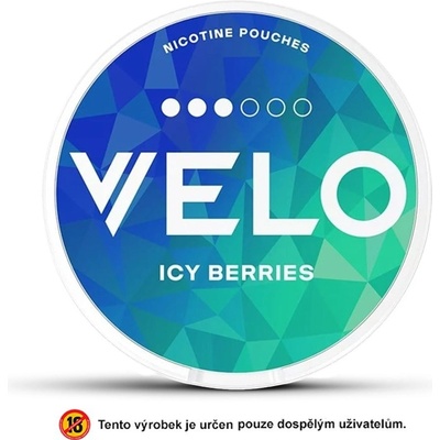 Velo Berry Frost Mini 6 mg/g 20 sáčků
