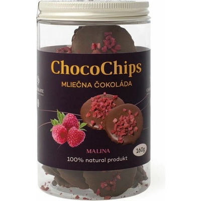 DP Chocolate ChocoChips mliečna malina 160 g