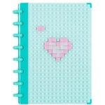 KARTON P+P Brick: Тетрадка с твърда корица и квадратни редове - формат A/5, с линии