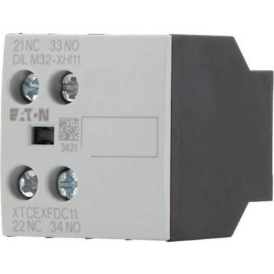 Eaton Допълнителен контакт EATON DILM32-XHI11, 277376 - 2 полюса, Ith= 16 A, 1 N/O, 1 NC (277376)
