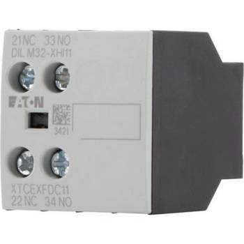 Image 1 of Eaton Допълнителен контакт EATON DILM32-XHI11, 277376 - 2 полюса, Ith= 16 A, 1 N/O, 1 NC (277376)