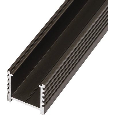 T-LED Nástěnný LED profil - NP12B bronzová 1m 092212