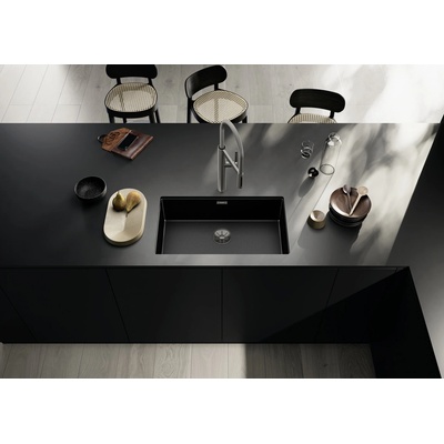 Blanco Claron 700-U Nerez dark steel