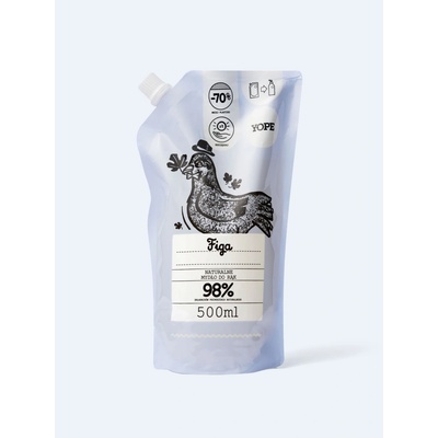 Yope tekuté koupelnové mýdlo fík náplň 500 ml